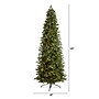 Nearly Natural 10-ft Fraser Fir Artificial Christmas Tree with 780 Multicolor LED Lights and 2327 Bendable Branches (T3265)~#|#~EFBD9408-D400-4BE3-BD2D0F80629B3C76_sc7
