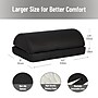 Mind Reader Air-Cloud Memory Foam Under Desk Footrest, Black (FTMESH-BLK)~#|#~EFC2788E-7FB9-4BAC-83B3C08E374A78F6_sc7