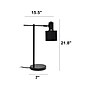 Lalia Home Studio Loft Table Lamp, Matte Black (LHT-4001-BK)~#|#~EFC3BFB0-D4F4-44C2-B0BE4CB361BD92EB_sc7
