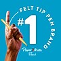 Paper Mate Flair Felt Special Edition Pens, Fine Point, 0.7mm, Assorted Ink Colors, 24/Pack (2243088)~#|#~EFCD3E99-5DB7-4A46-BAE69297EF011C7A_sc7