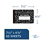 Roaring Spring Paper Products Junior Composition Notebooks, 4.88" x 7.5", Wide Ruled, 60 Sheets, Black, 48/Pack (77122CS)~#|#~EFD0977D-283B-4AF8-B16460C7A52DCB6B_sc7