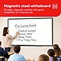 TRU RED™ Magnetic Steel Dry Erase Board, Black Frame, 8' x 4' (TR61183)~#|#~EFD0F488-AF1F-484A-A220F9FA58A76987_sc7