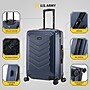 US Army FOX 24" Hardside Suitcase, 4-Wheeled Spinner, TSA Checkpoint Friendly, Navy Blue (USLFOX00M-BLU)~#|#~EFD80D80-8FA9-45AD-8B203AC6EB528CE2_sc7