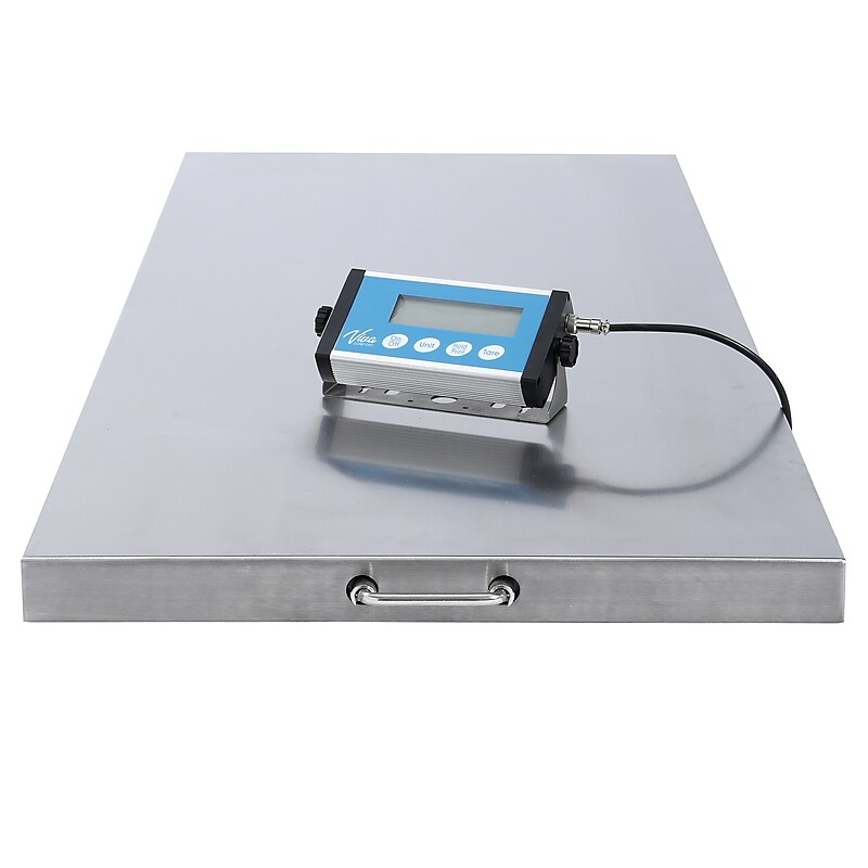 Viva Comfort ME904 ADI904-04-MK Veterinary Scale with Wheels, White, 660 lbs. Capacity image 1