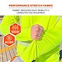Chill-Its 6688 High Visibility Cooling Sun Shirt with UV Protection, ANSI Type R, Class 2, Lime, 3XL (12141)~#|#~EFDE6A09-7D6C-40D3-8135FE615C4E25A7_sc7