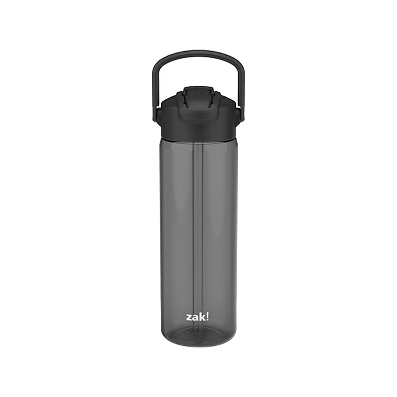Zak! Liberty Plastic Water Bottle, 24 oz., Ebony (0015-X280) image 1
