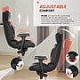 Sharper Image Algrove Comfort-X Ergonomic Swivel Executive Massage Chair, Black/Dark Gray (60117-BLKGRY)~#|#~EFE0B1D5-9846-458F-BACB9CDC2CCEE503_sc7