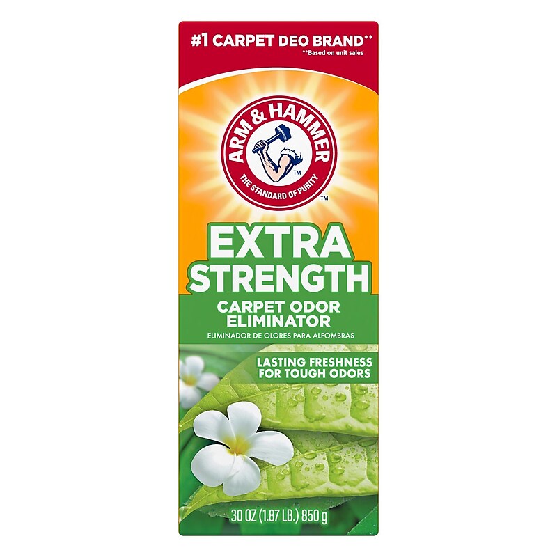Arm & Hammer Deodorizing Carpet Cleaning Powder, Fresh, 30 oz Box, 6/Carton (CDC3320011538) image 1