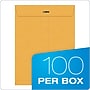 Quality Park Clasp & Moistenable Glue Kraft Catalog Envelopes, 9" x 12", Brown Kraft, 100/Box (QUA37890)~#|#~EFE2F3E9-0C6A-454D-9CF277ED45A199D7_sc7
