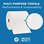 Pacific Blue Ultra Hardwound Paper Towels, 1-Ply, 6 Rolls/Carton (26490)~#|#~D447EE77-0C73-4B7B-A9DE2DC58B3F4BB1_sc7