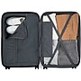 Bugatti Wellington 25.5" Hardside Suitcase, 8-Wheeled Spinner, TSA Checkpoint Friendly, Silver (HLG5124-Pewter)~#|#~EFE43838-B30D-4775-BEBC83855CB06024_sc7