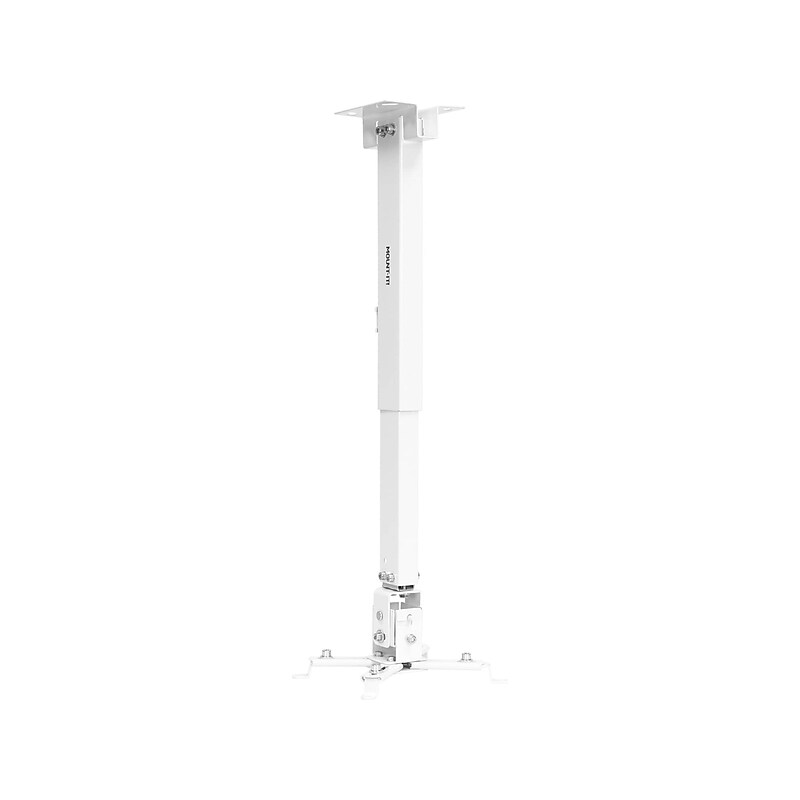 Mount-It! Universal Full-Motion Projector Wall/Ceiling Mount, White (MI-604W) image 1