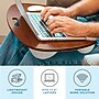 LapGear Bamboo 22.4" x 15.4" x 2.8" Lap Desk, Java~#|#~EFEB7F74-2848-4B9C-B9F9DB7734E47C68_sc7