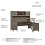 Bush Home Somerset 72W L-Shaped Sit to Stand Desk with Hutch, Ash Gray (SET015AG)~#|#~EFEF4E23-CCFC-4644-B08DA9AA2770DB18_sc7