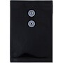 JAM Paper Premium Plastic Filing Envelope with Button & String Closure, 6 1/4" x 9 1/4", Black, 3/Pack (472B1BLX3)~#|#~EFEF9CE7-51E0-4A56-A6377208BF57B6AE_sc7