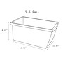 Storex Plastic Medium Classroom Storage Bin, 16.75"x 11.87"x 8.28", Red, Pack of 2 (STX61483U06C-2)~#|#~EFFCEC41-46DC-46D7-A7986DBD11AF65BD_sc7