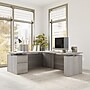 Bush Business Furniture Stratus 72"W Electric L-Shaped Adjustable Standing Desk with Cabinet, Platinum Gray (SUT016PG)~#|#~F0066BC4-AC60-421D-9F2BF3AE1BD83427_sc7