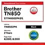 Staples Remanfatured Black High Yield Toner Cartridges Replacement for Brother TN850 (TN8502PK), 2/Pack~#|#~F0080974-B5B9-4200-9362590F5B87036F_sc7