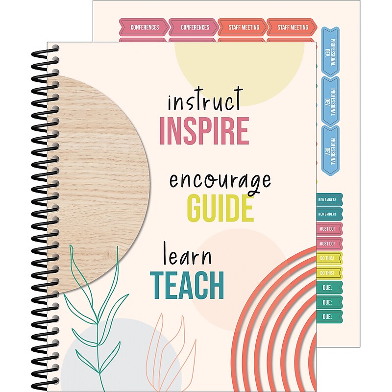 Carson Dellosa Education True to You Teacher Planner, Multicolored (105051) image 1