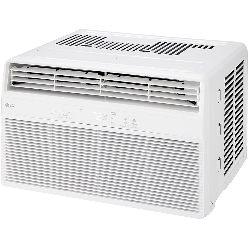 LG 115-Volt 6,000 BTU Window Air Conditioner with Remote, White (LW6024R) image 1