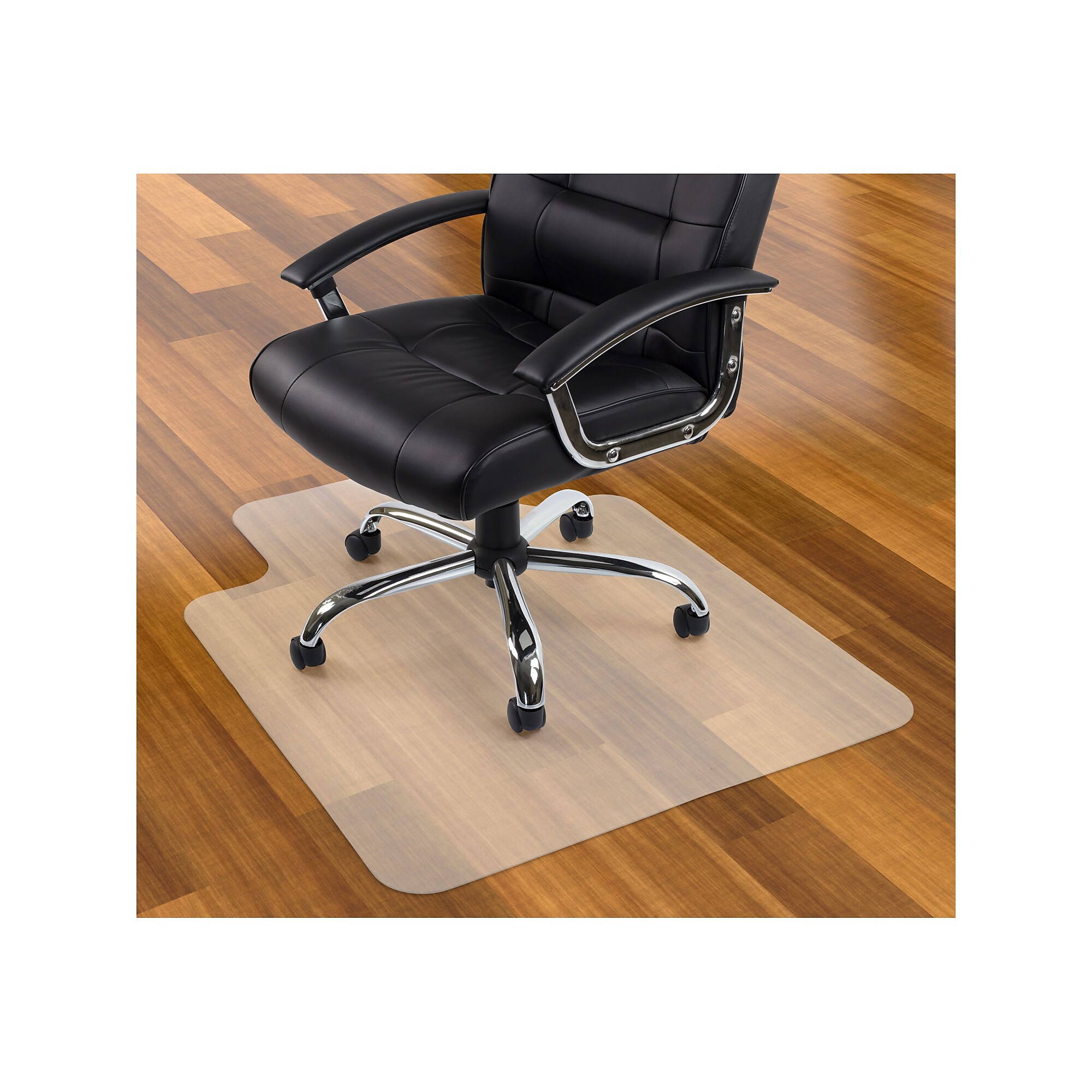 Mount-It! Hard Floor Chair Mat with Lip, 35.5″ x 47″, Clear Vinyl (MI-7818) Sansujyuku sansujyuku.com