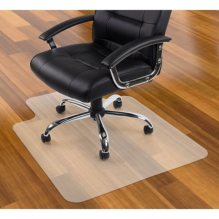 Mount-It! Hard Floor Chair Mat with Lip, 35.5