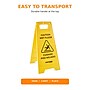 Coastwide Professional Safety Awareness Floor Sign, Yellow~#|#~F015D538-B8B9-4769-A7D5712FD449DCE2_sc7