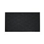 M + A Matting WaterHog Max Diamond Commercial Wiper/Scraper Entrance Floor Mat, 6' x 8.4', Black Smoke (22957068170)~#|#~F01665F0-48F0-45E1-AF4A78C0684E558E_sc7