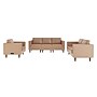 Flash Furniture Hercules Artemis LeatherSoft Reception Set, Cognac, 3-Pieces (ZB8921SETCOGNAC)~#|#~F018A7A3-34EF-4754-87A1513502292955_sc7