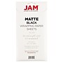 JAM Paper Wrapping Paper Sheets, 25' x 20", Black, 6/Pack(2770135262BL)~#|#~F01BDFF8-3030-41EE-8FC04A28BF73623B_sc7