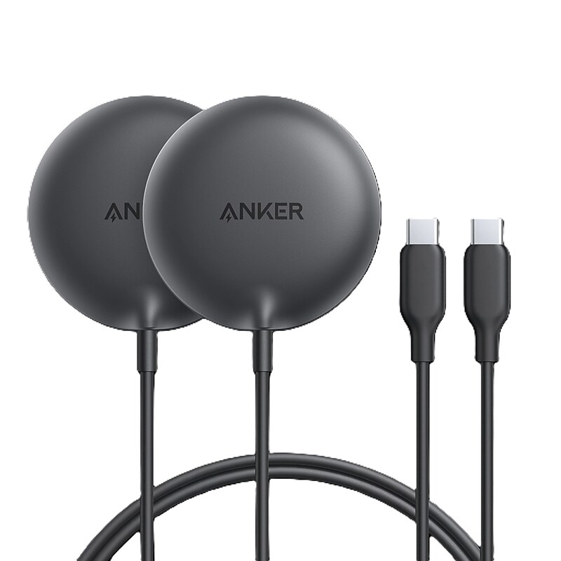Anker Zolo Magnetic Wireless Charger 2-Pack, Black image 1