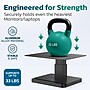 Purely S402 Adjustable Monitor Stand, Up to 22" Monitor, Black (PMS402)~#|#~F023042D-A8D4-4CBB-BE417DA4EAD08F2E_sc7