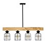 Lalia Home 4 Light Farmhouse Beam LED Pendant, Light Wood (LHC-1001-LW)~#|#~F0248450-9D41-41DA-B72206CD728A6416_sc7