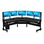 VersaDesk Foundry Bench 80"W Electric Corner Adjustable Standing Desk, Black (FBC8080-BB-APP)~#|#~F024FF6D-9D85-48C0-9F8B7180C6663A40_sc7