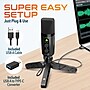 Delton U3000 Noise Canceling Condenser Microphone, Black (DRU3000)~#|#~F0250A26-115C-48C3-86EB41D6822E3A08_sc7