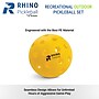 Champion Sports Recreational Outdoor Pickleball Set, Yellow (CHSPB6OTDSET)~#|#~F026D579-03BC-4009-BF2E3330C4436BCA_sc7