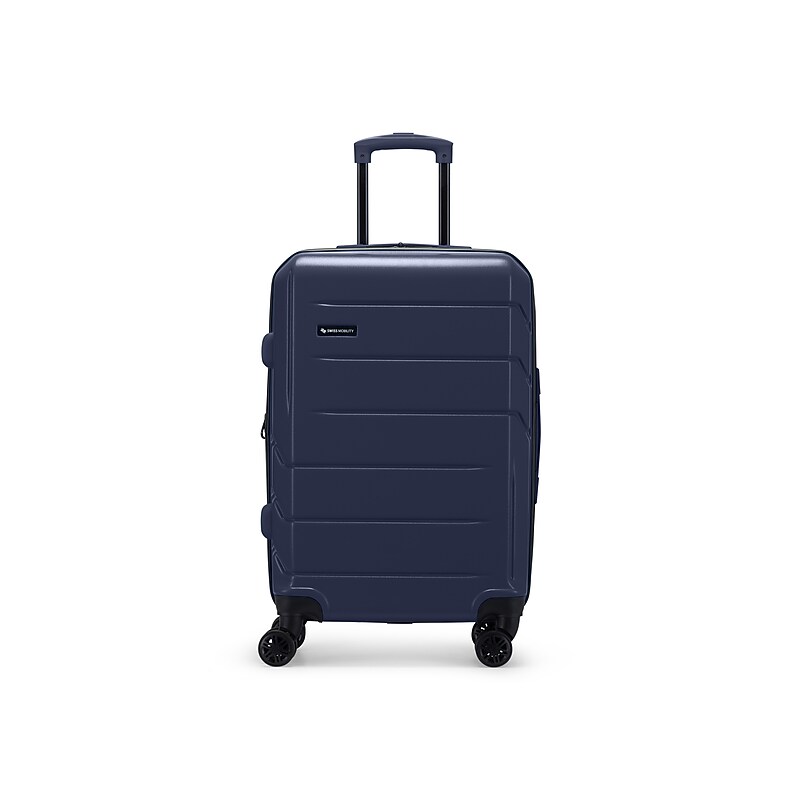 Swiss Mobility DXB Collection 26.5" Hardside Suitcase, 8-Wheeled Spinner, Shadow (HLG6324SMSHADOW) image 1