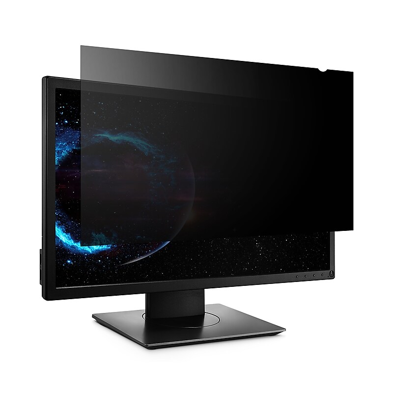 Staples TECH Anti-Glare Privacy Filter for 24" Widescreen Monitor (16:10) (ST62137-CC) image 1
