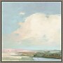 Amanti Art Colorful Horizon II Blue by Julia Purinton Framed Canvas Wall Art Print, 30" x 30" (A42678027455)~#|#~F02F4884-20EB-4022-8B40C99DE8D6DEEB_sc7