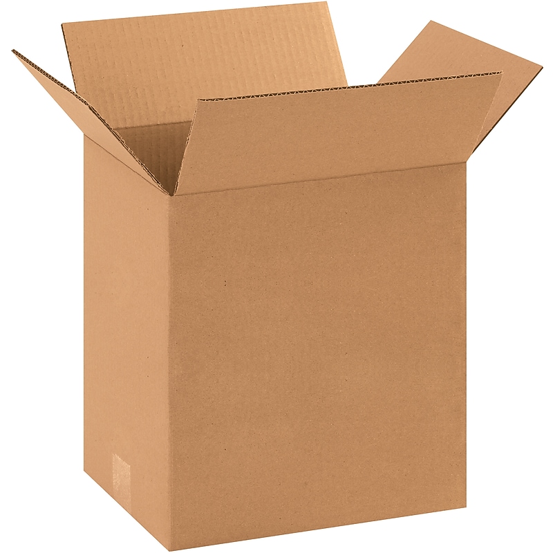 11.25" x 8.75" x 10" Heavy Duty Shipping Boxes, 44 ECT, 25/Bundle (HD11810R) image 1
