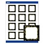 Avery Square Integrated Cards, Matte White, 100/Pack (19479370891)~#|#~F031A19E-691A-42C1-8E467F31EC46B105_sc7