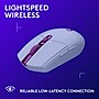 Logitech G305 Lightspeed Wireless Ergonomic Optical Gaming Mouse, Lilac (910-006020)~#|#~F036BBBE-2358-4CC2-9401EB44E9909CB2_sc7