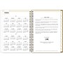 2025 Blue Sky Day Designer Gold Spotty 5.88" x 8.63" Weekly & Monthly Planner, Plastic Cover, White/Gold (148133)~#|#~F037A1D4-0D06-44E4-85FDD5B22D46B39D_sc7