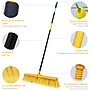 BISON LIFE Outdoor 18" Polypropylene Bristle Flagged Push Broom, Yellow/Black (BPHD-EXHPB-BKY-18-1)~#|#~F0389170-C42A-49D8-8411AD291792A83A_sc7