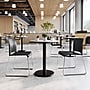 Flash Furniture Hercules Kenai Office Reception Stack Chair, Black Plastic/Chrome Frame (RUT239ANBKCR)~#|#~F03D1F6F-FDC4-4621-83C7118655814669_sc7
