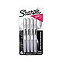 Sharpie Metallic Permanent Marker, Fine Tip, Gray/Silver, 4/Pack (39109)~#|#~F0444D59-09D2-4DD8-BF54D000C5E07C41_sc7
