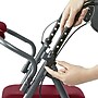 Medline Basic Steel Folding Rollator, Universal, Burgundy (MDS86850ESAR)~#|#~F0491A00-5829-4036-BC1B7533872C9903_sc7