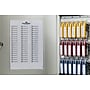 Durable Stylish Brushed Aluminum 54 Key Cabinet System, Gray (1953-23)~#|#~F04A4850-C28D-4DEC-B058365B5FBA5E00_sc7