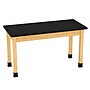 Diversified Woodcrafts Rectangular Science Table, 54" x 24", Black/Oak (P7202BK30N)~#|#~m000975438_sc7