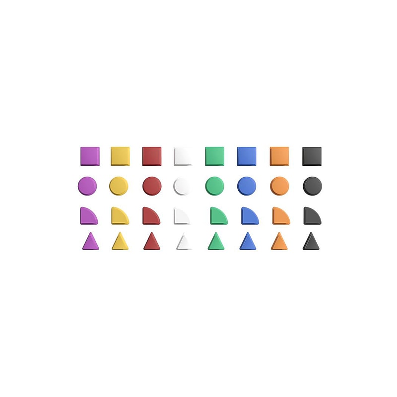 Flash Furniture Bright Beginnings Shapes for Modular STEAM Walls, 256/Pack (MK-ME14696-GG) image 1